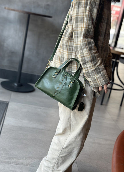Cute Womens Genuine Leather Shoulder Bag Small Leather Crossbody Bag Classic