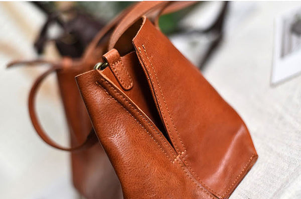 Cute Womens Leather Crossbody Tote Small Handbags For Women Details