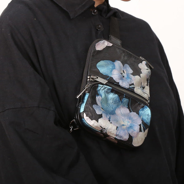 Elegant Women's Leather Crossbody Sling Bag Chest Bag For Women Accessories