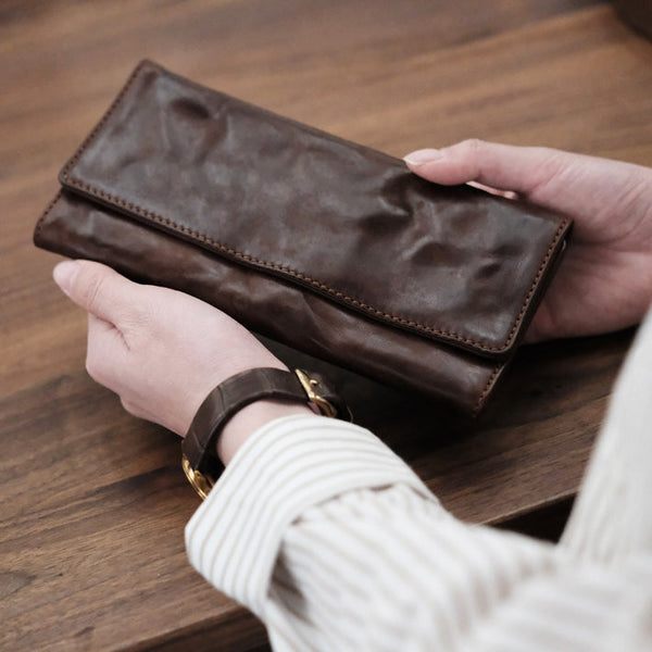 Elegant Women's Wallet With Coin Purse Genuine Leather Wallets For Ladies Affordable