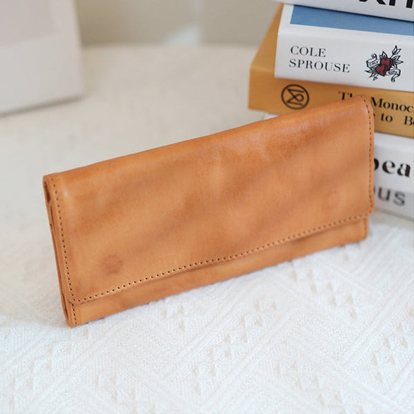 Elegant Women's Wallet With Coin Purse Genuine Leather Wallets For Ladies Chic