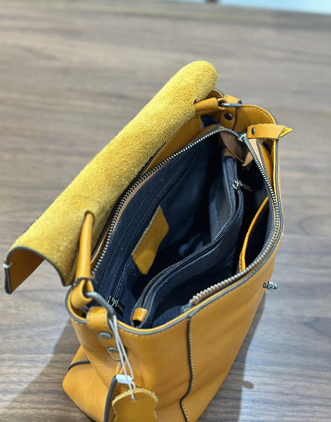 Small Real Leather Shoulder Bag-Elegant Vintage Style for Daily and Travel