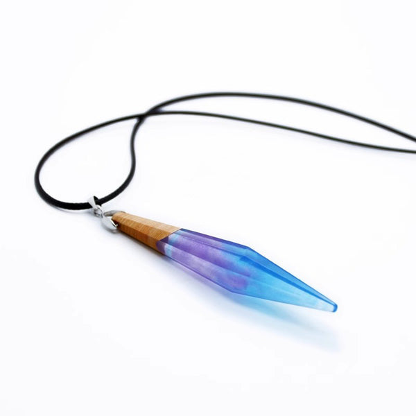 Handmade Wood Resin Pendant Necklace Unique Jewelry Accessories For Both Men and Women Beautiful