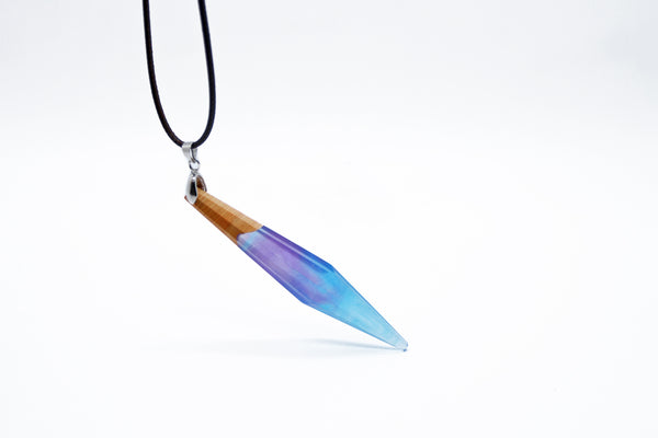 Handmade Wood Resin Pendant Necklace Unique Jewelry Accessories For Both Men and Women Handmade