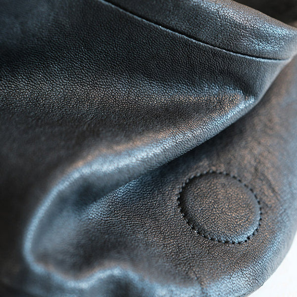 Hobo Women Soft Leather Shoulder Bag Black Crossbody Purses For Women Details