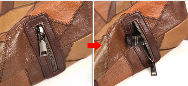 Ladies Genuine Leather Hobo Bags Shoulder Handbags For Women Details