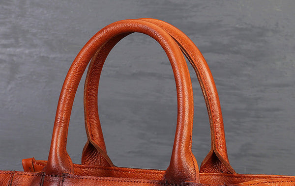 Small Ladies Tote Handbag Leather Crossbody Handbags Details
