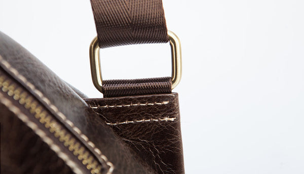 Small Vintage Leather Backpack for Women Genuine Cowhide Daypack Handmade