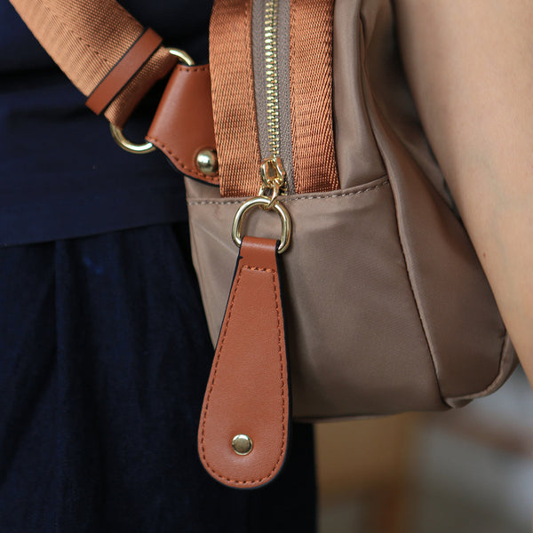 Small Women's Nylon Crossbody Bag Ladies Shoulder Bag Badass