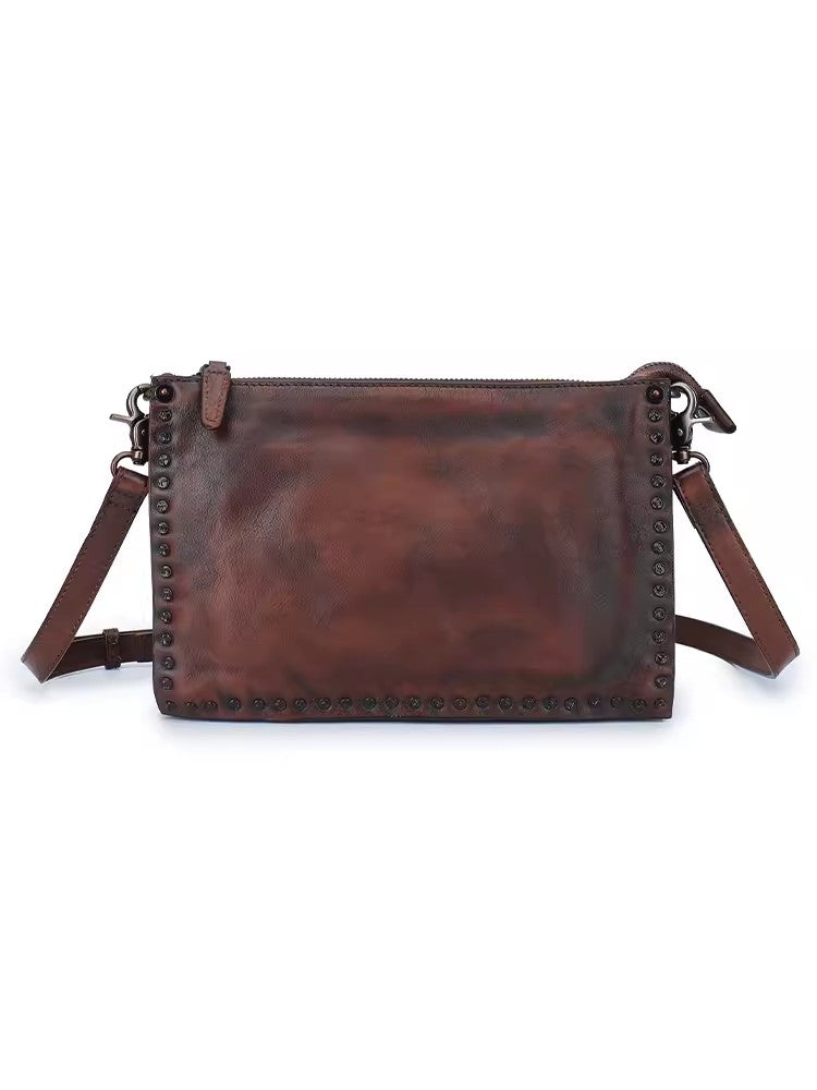 Buy Boho Saddle Bag Leather Crossbody Bag Western Purse Crossbody Vintage  Western Gifts for Mom Online in India - Etsy