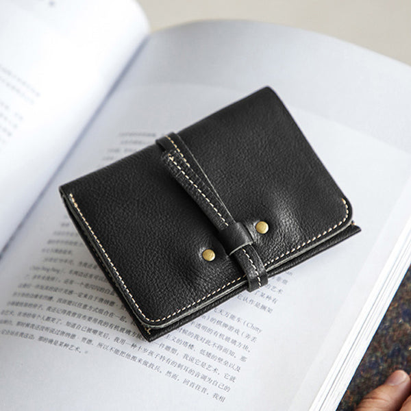 Small Womens Wallet With Coin Pocket And Card Holder Ladies Leather Purses Accessories