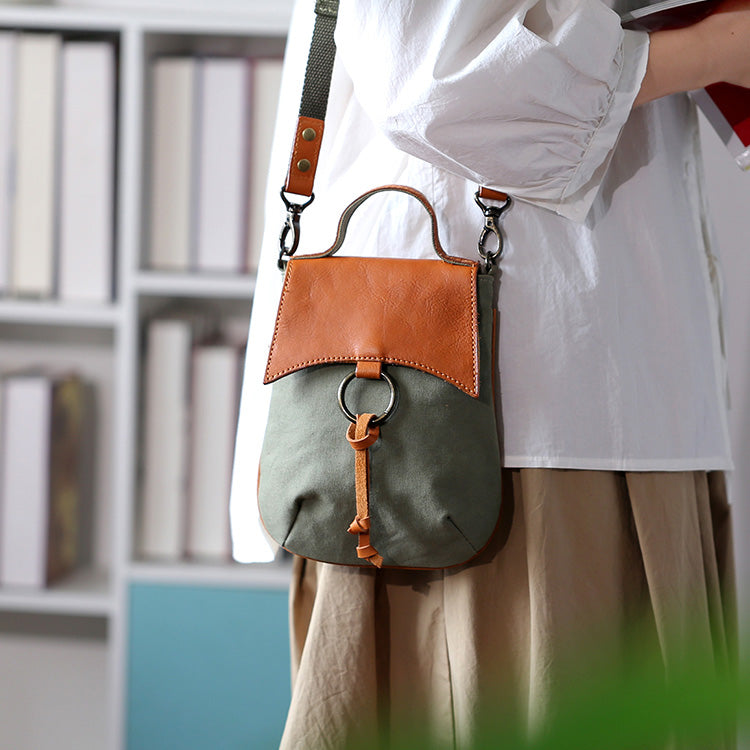 Mini Womens Canvas Crossbody Bag Handbags For Women – igemstonejewelry