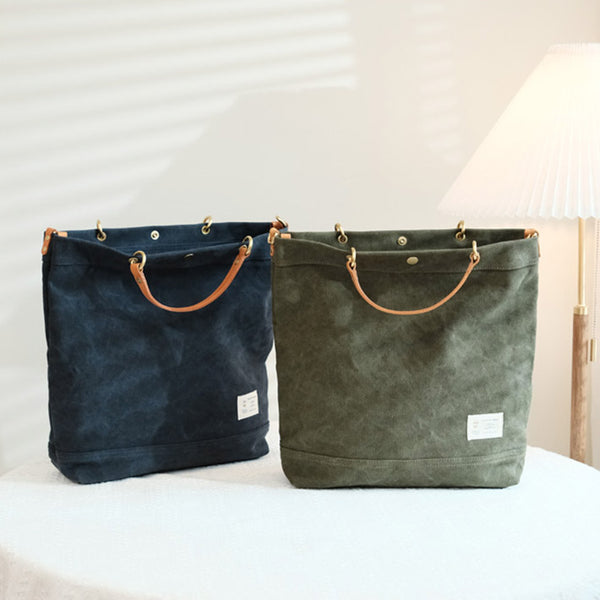 Stylish Women's Canvas Crossbody Bags Tote Handbags Details