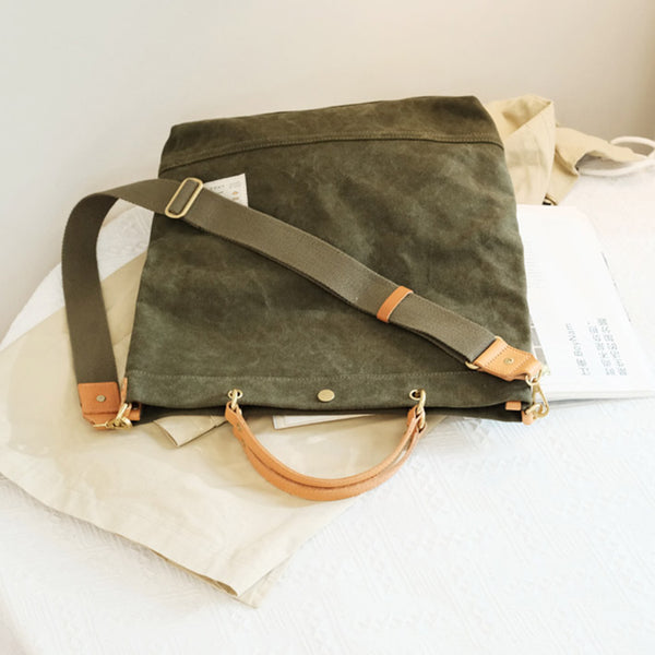 Stylish Women's Canvas Crossbody Bags Tote Handbags Elegant