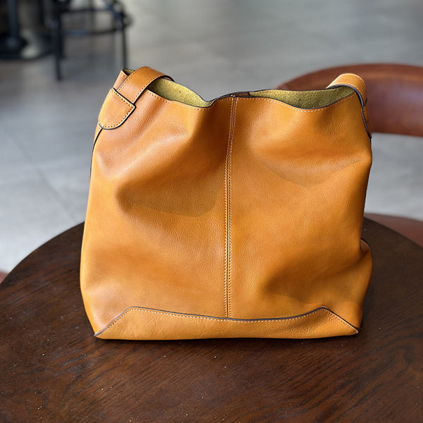 Stylish Womens Leather Shoulder Bag Crossbody Tote Back