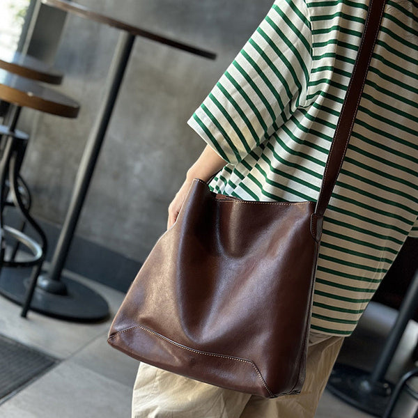 Stylish Womens Leather Shoulder Bag Crossbody Tote Fashion