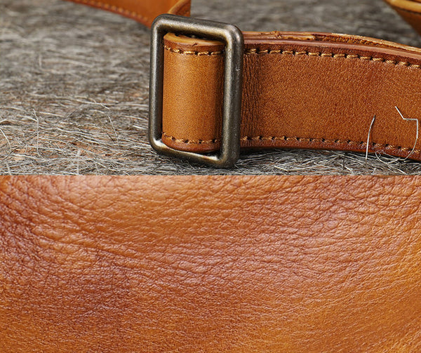 Vintage Genuine Leather Crossbody Bag for Women Small Retro Shoulder Purse Genuine-Leather
