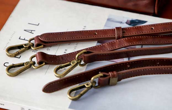 Vintage Genuine Leather Mini Convertible Backpack for Women Handmade