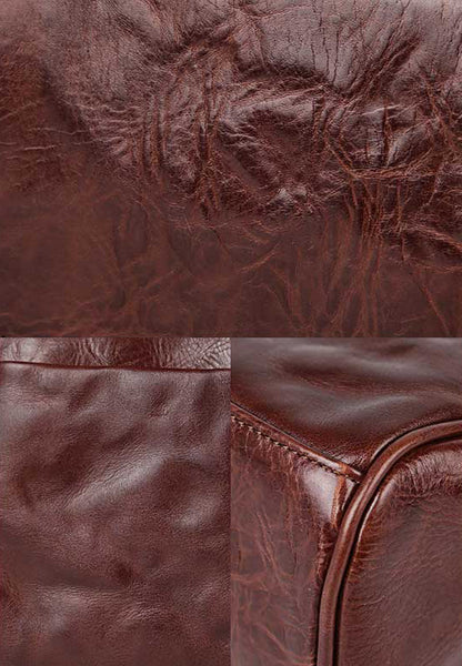 Vintage Genuine Leather Mini Convertible Backpack for Women Quality