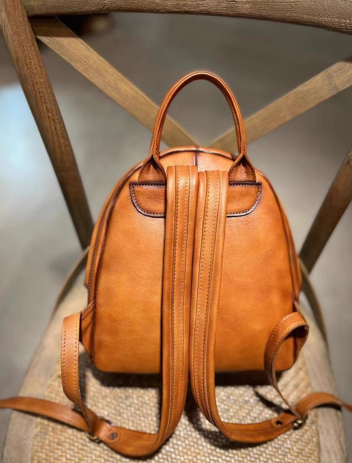 fossil felicity mini backpack handbags brandy Vintage Ladies Leather Backpack Handbag Small Shoulder Bags For Women