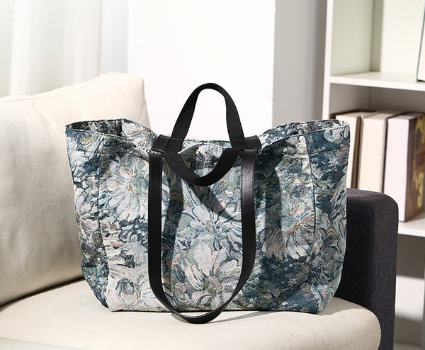 Vintage Ladies Trendy Canvas Tote Bags Canvas Shoulder Handbag Cool