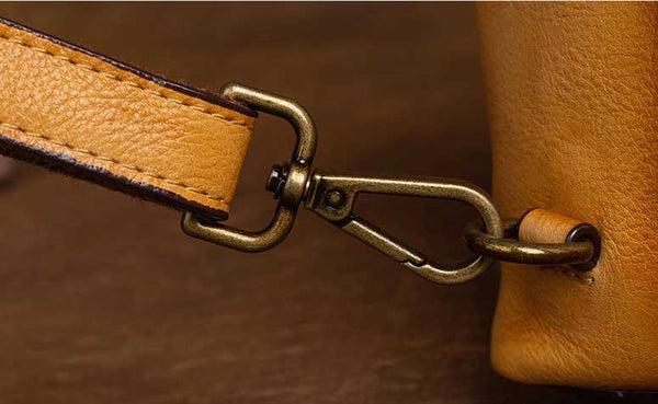 Handmade Women’s Mini Leather Backpack Purse Convertible Shoulder Bag