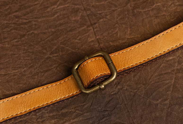 Womens Leather Mini Backpack Bag Vegetable Tanned Cowhide Shoulder Handbag