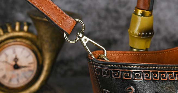 Vintage Sunflower Embossed Leather Handbag for Women Top Handle Shoulder Crossbody Bag with Adjustable Strap Elegant