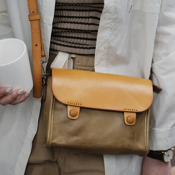 Vintage Women's Shoulder Leather Bags Crossbody Satchel Purses Affordable