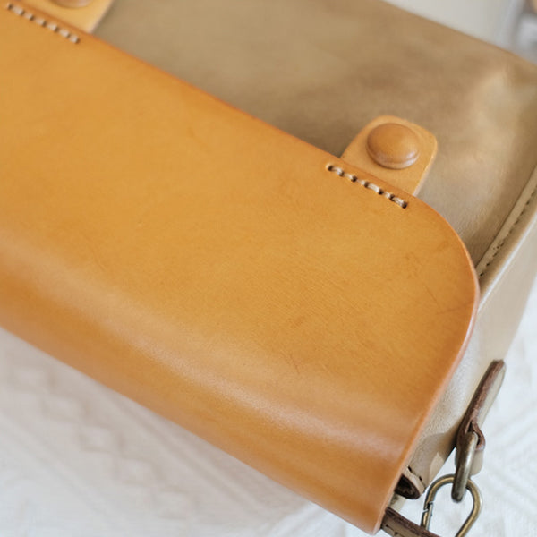 Vintage Women's Shoulder Leather Bags Crossbody Satchel Purses Cowhide