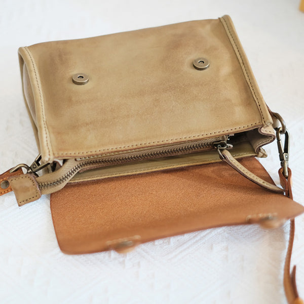 Vintage Women's Shoulder Leather Bags Crossbody Satchel Purses Gift-idea