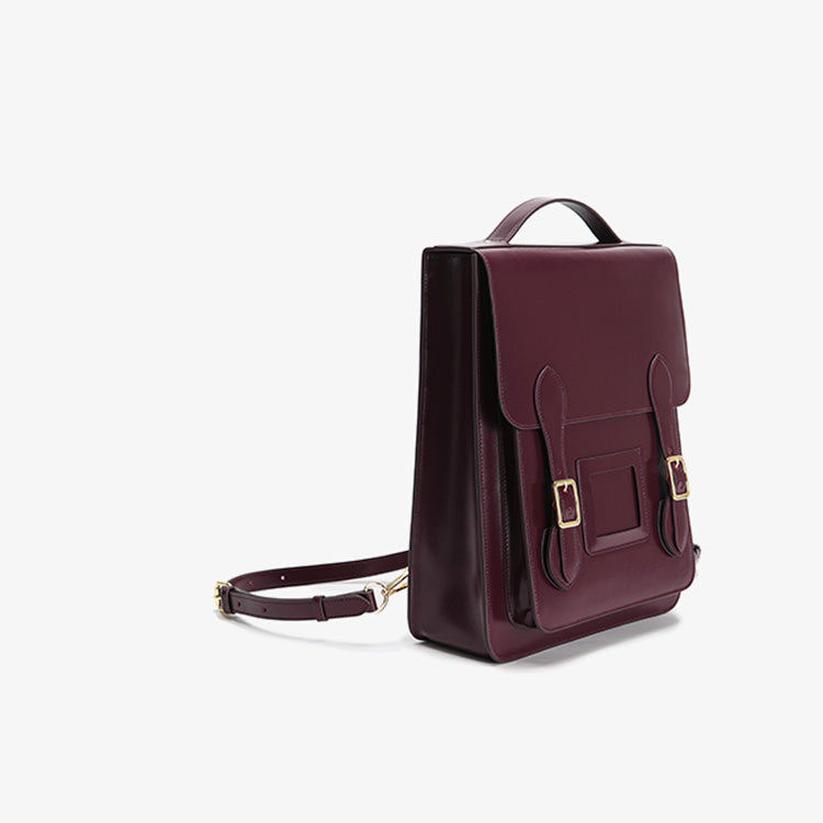 cambridge satchel company portrait backpack in leather Ladies Square Leather Backpack Purse Leather Rucksack Bag – igemstonejewelry