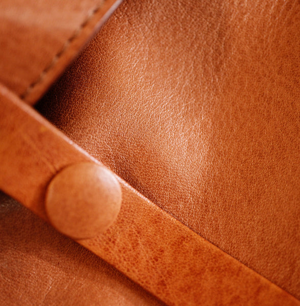 Vintage Leather Messenger Bag for Women Small Genuine Cowhide Crossbody Shoulder Bag