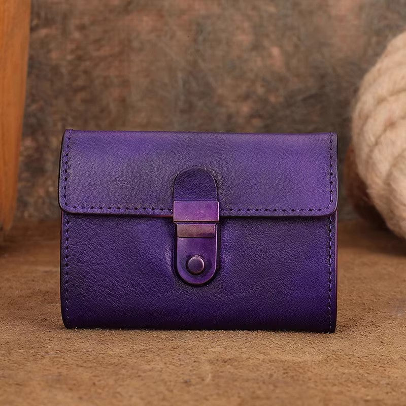 Small purple wallet on sale