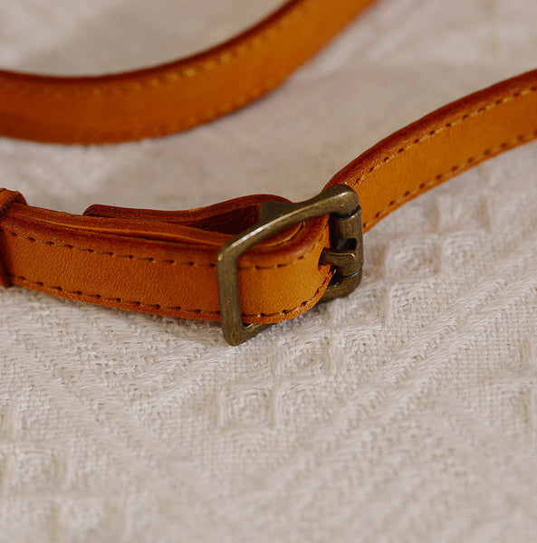 Vintage Woven Leather Crossbody Bag for Women Small Genuine Cowhide Shoulder Bag Durable