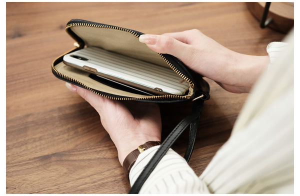 Women's Minimalist Wallet Phone Purse Wallet for Women Minimalist