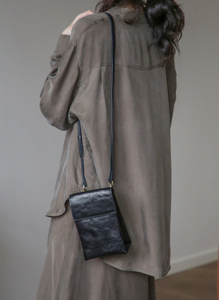 Womens Convertible Leather Crossbody Belt Bag Vintage Top Grain Cowhide Waist Bag Beautiful