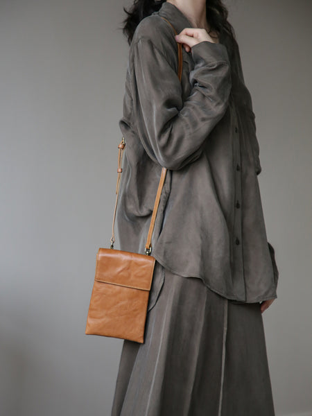 Womens Convertible Leather Crossbody Belt Bag Vintage Top Grain Cowhide Waist Bag Fashionable