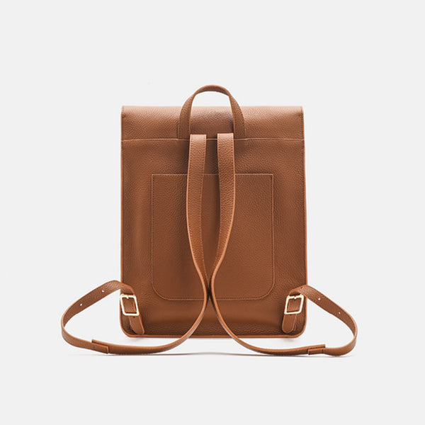 Womens Leather Backpack Bag Minimalist 30 Inch Laptop Bag Classy