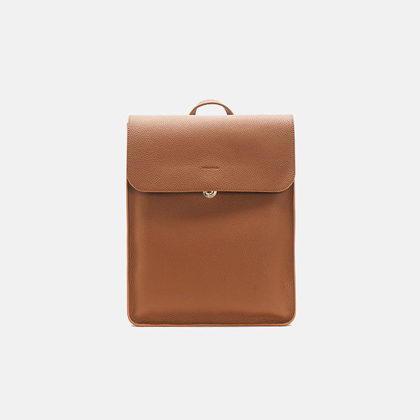 Womens Leather Backpack Bag Minimalist 31 Inch Laptop Bag Cool