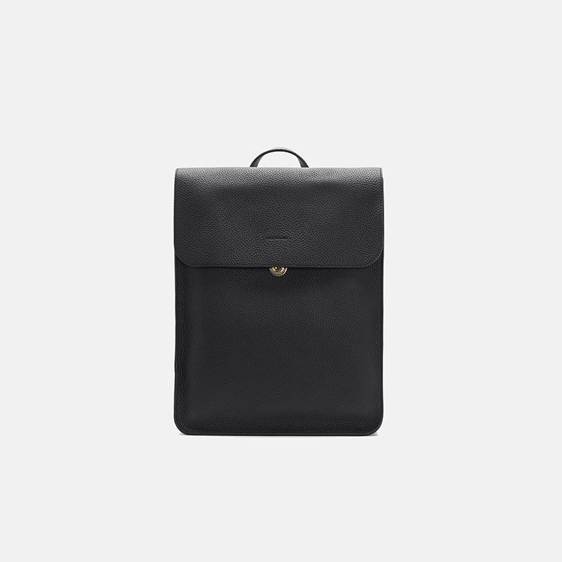 Women's Leather Laptop Backpack Minimalist 16 Inch Bag – igemstonejewelry