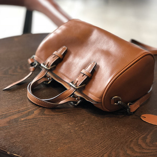 Womens Leather Trending Handbags Cross Shoulder Bag For Women Brown