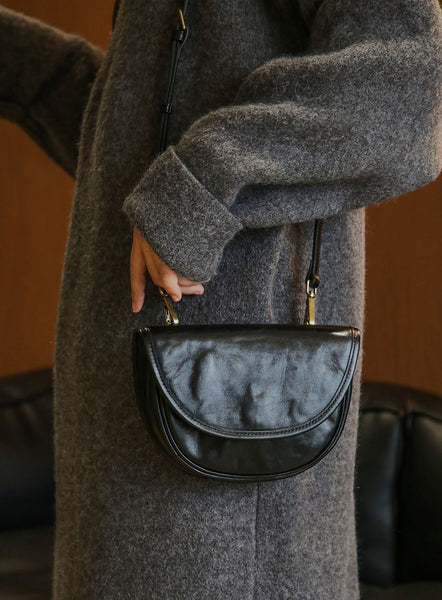 Womens Mini Genuine Leather Crossbody Bag Waist Bag Gift