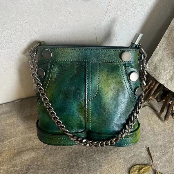 Womens Mini Side Bag Genuine Leather Crossbody Bags Classic