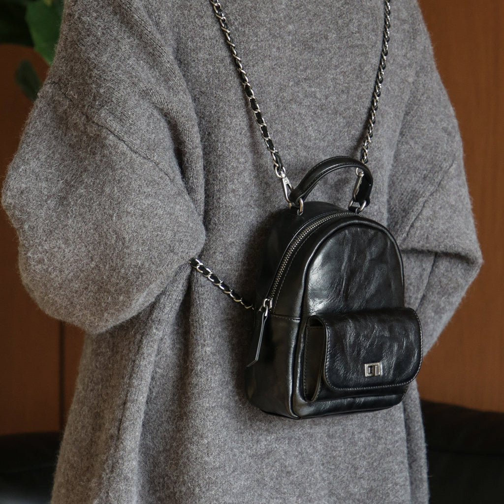 best leather mini backpack Sloan - Slim Design, Built-In Sleeve Fits 11" iPad - Black Onyx The Sloan Mini also features an interior neoprene sleeve fitting up to an 11 tablet Strapsco Girls Bowknot Cute Leather