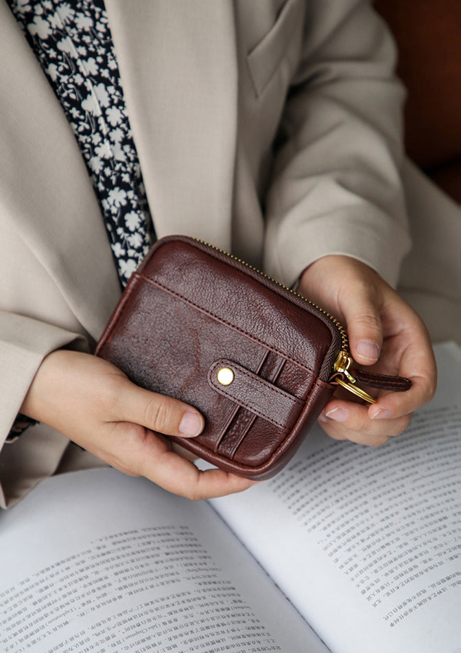 Genuine Leather Card Designer Card And Coin Holder Cute Womens