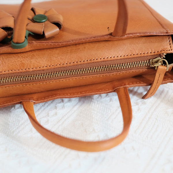 Womens Small Leather Crossbody Purse Top Handle Handbag Elegant