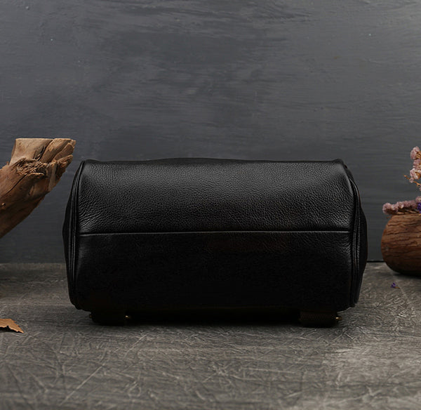 Womens Vintage Leather Backpack Bag Genuine Leather Backpack Purse Durable