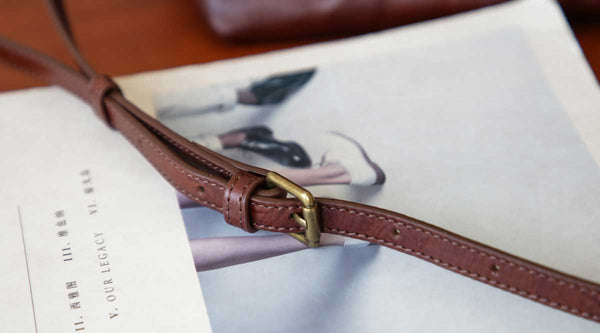 Womens Vintage Top-Grain Leather Small Crossbody Bag Shoulder Handbag Gift-idea