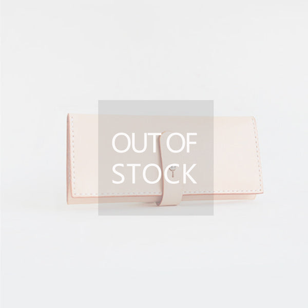 Handmade Vintage Leather Long Wallets Purse Clutch for Women